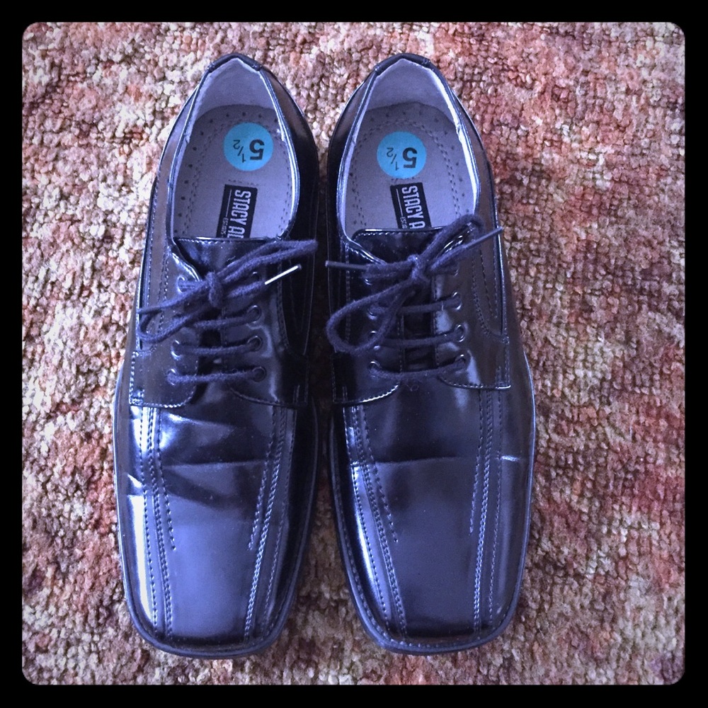 Stacy Adams Peyton Bike Toe Oxfords Boys 5.5